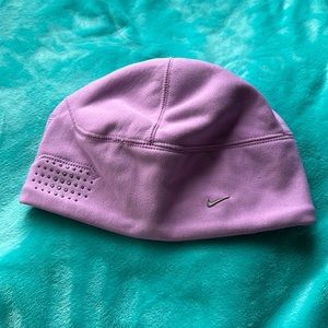 Nike Thermafit Lavender Knit Soft Winter Beanie Hat